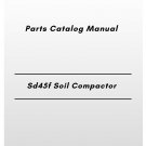 Volvo Sd45f Soil Compactor Parts Catalog Manual