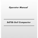 Volvo Sd75b Soil Compactor Operator Manual
