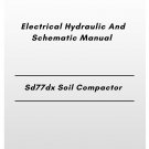 Volvo Sd77dx Soil Compactor Electrical Hydraulic And Schematic Manual
