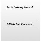 Volvo Sd77dx Soil Compactor Parts Catalog Manual