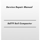 Volvo Sd77f Soil Compactor Service Repair Manual