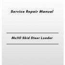 Volvo Mc110 Skid Steer Loader Service Repair Manual