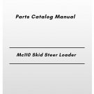 Volvo Mc110 Skid Steer Loader Parts Catalog Manual