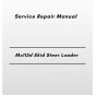 Volvo Mc115d Skid Steer Loader Service Repair Manual