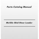 Volvo Mc135c Skid Steer Loader Parts Catalog Manual