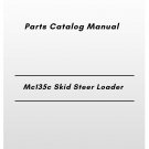 Volvo Mc135c Skid Steer Loader Parts Catalog Manual