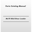 Volvo Mc70 Skid Steer Loader Parts Catalog Manual