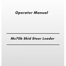 Volvo Mc70b Skid Steer Loader Operator Manual