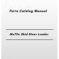 Volvo Mc70c Skid Steer Loader Parts Catalog Manual