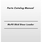 Volvo Mc90 Skid Steer Loader Parts Catalog Manual