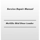 Volvo Mct125c Skid Steer Loader Service Repair Manual
