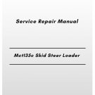 Volvo Mct135c Skid Steer Loader Service Repair Manual