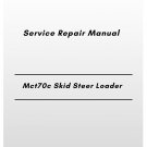 Volvo Mct70c Skid Steer Loader Service Repair Manual