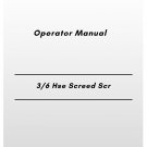 Volvo Cdt121 Hse Screed Scr Operator Manual