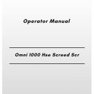 Volvo Omni 1000 Hse Screed Scr Operator Manual