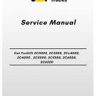 Cat Forklift 2C3000, 2C3500, 2Cc4000, 2C4000 , 2C5000, 2C5500, 2C6000, 2C6500 Service Manual