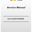 Cat Forklift 2C6500 Service Manual