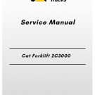 Cat Forklift 2C3000 Service Manual