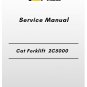 Cat Forklift 2C5000 Service Manual