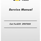 Cat Forklift 2PD7000 Service Manual