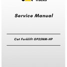 Cat Forklift GP25NM-HP Service Manual