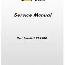 Cat Forklift 2P5500 Service Manual