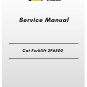 Cat Forklift 2P6500 Service Manual