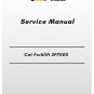 Cat Forklift 2P7000 Service Manual