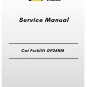 Cat Forklift GP35NM Service Manual
