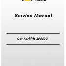 Cat Forklift 2P6500 Service Manual