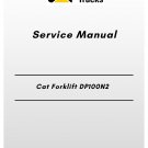 Cat Forklift DP100N2 Service Manual