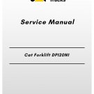 Cat Forklift  DP120N1 Service manual