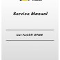 Cat Forklift GP15N Service Manual