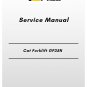 Cat Forklift GP35N Service Manual