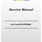 Cat Forklift DP20NM Service Manual
