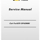 Cat Forklift DP45NM1 Service Manual