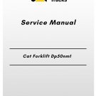 Cat Forklift Dp50nm1 Service Manual