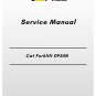 Cat Forklift DP55N Service Manual