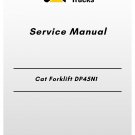 Cat Forklift DP45N1 Service Manual