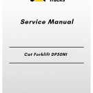 Cat Forklift DP50N1 Service Manual