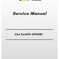 Cat Forklift GP40N1 Service Manual