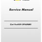 Cat Forklift DP45NM1 Service Manual