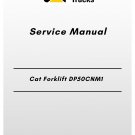 Cat Forklift DP50CNM1 Service Manual