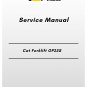 Cat Forklift GP25S  Service Manual