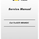 Cat Forklift NR16N2C Service Manual