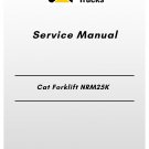 Cat Forklift NRM25K Service Manual
