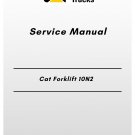 Cat Forklift 10N2 Service Manual