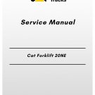 Cat Forklift 20NE Service Manual