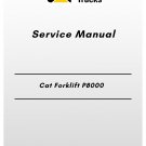 Cat Forklift P8000 Service Manual