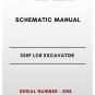 SCHEMATIC MANUAL - (CAT) CATERPILLAR 335F LCR EXCAVATOR - S/N KNE
